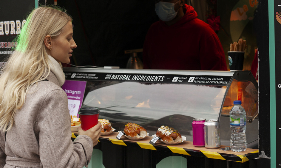 Camion-Restaurant Vintage Menu Populaire & Emplacements de Marché Privilégiés 1