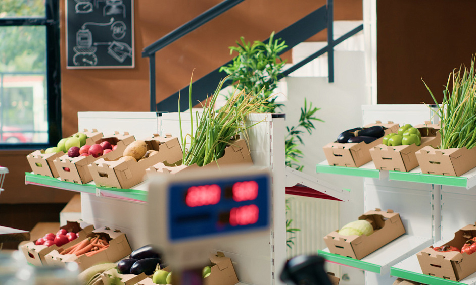 Produits biologiques de qualité supérieure pour la vente au détail - emplacement très fréquenté 1