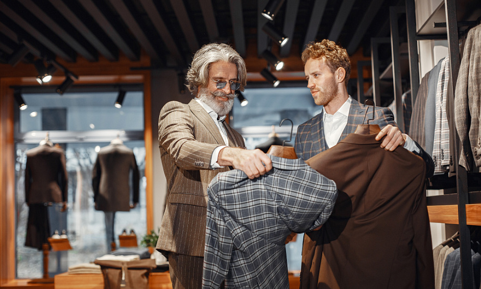 Prestige Boutique de prêt-à-porter pour hommes - Marques exclusives et clientèle fidèle 1