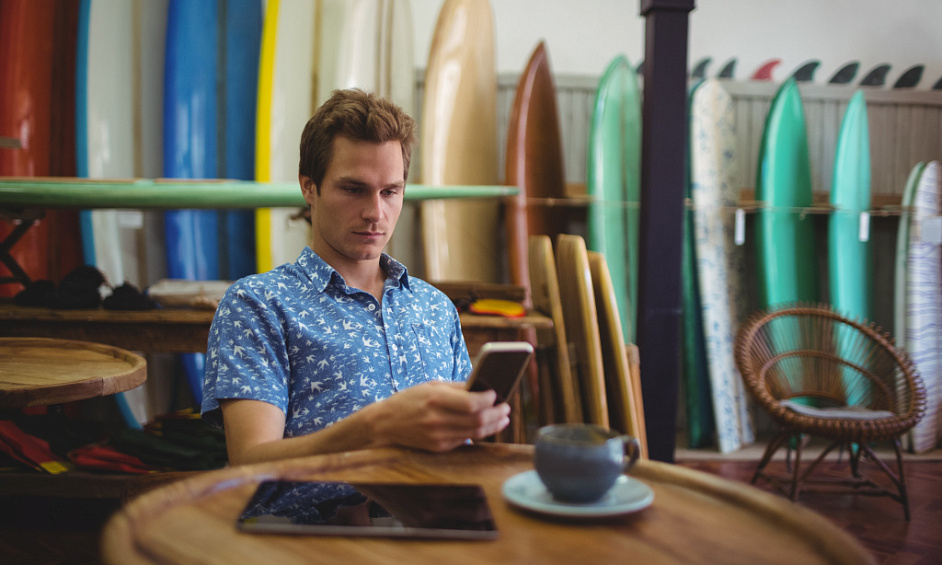 Commerce de détail de surf populaire - 40+ ans d'histoire 1